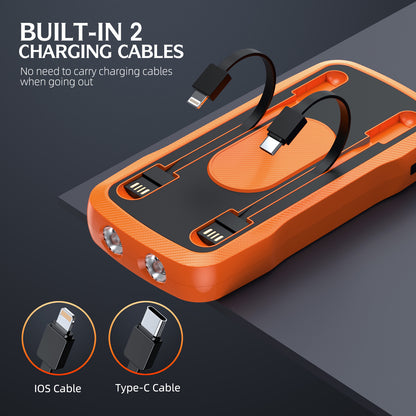 Solar Power Bank with Cigarette Lighter