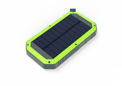 Green solar charger bottom side working diagram