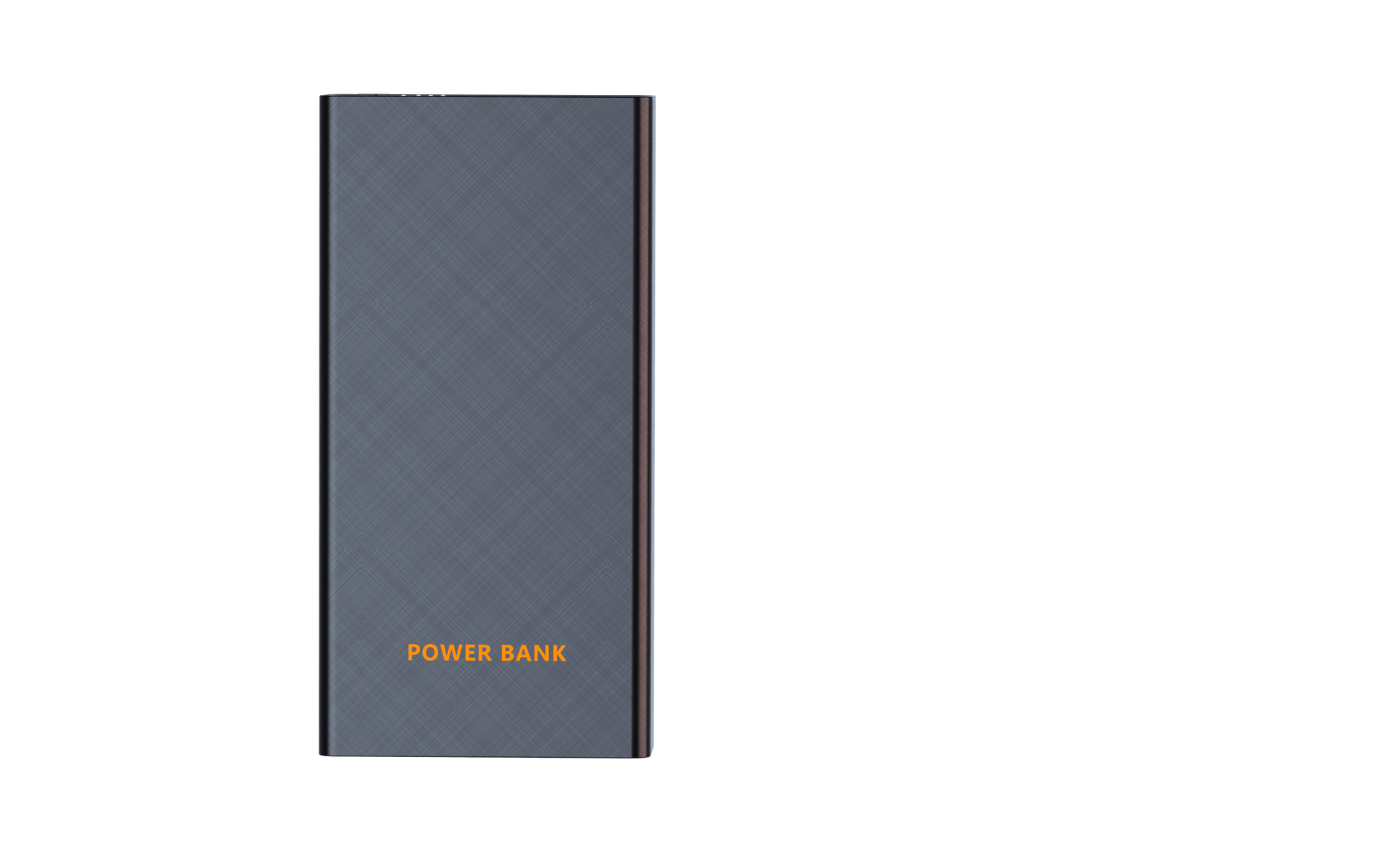 Front of black power bank