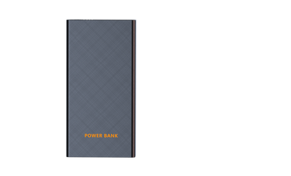 Front of black power bank