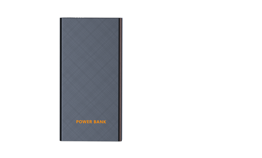 Front of black power bank